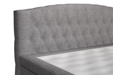 Belda Sängpaket 160x200 Fast - Grå - Products - Möbler - Säng - Kontinentalsäng