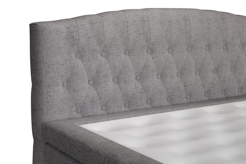 Belda Sängpaket 160x200 Fast/Medium - Grå - Products - Möbler - Säng - Kontinentalsäng