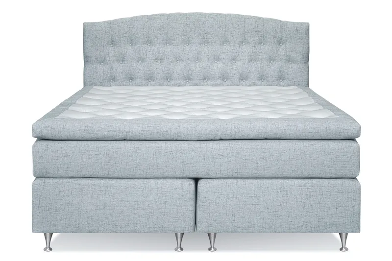Belda Sängpaket 180x200 Fast - Ljusblå - Products - Möbler - Säng - Kontinentalsäng