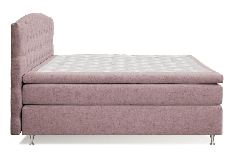 Belda Sängpaket 180x200 Fast - Rosa - Products - Möbler - Säng - Kontinentalsäng