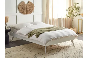 Benedik Sängram 140x200 cm - Vit - Products - Möbler - Säng - Sängram & sängstomme