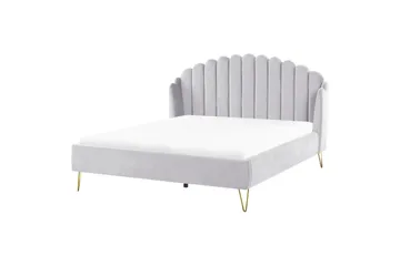 Benicio Sängram 180x200 cm - Grå/Guld - Products - Möbler - Säng - Sängram & sängstomme