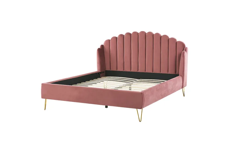 Benicio Sängram 180x200 cm - Rosa - Products - Möbler - Säng - Sängram & sängstomme