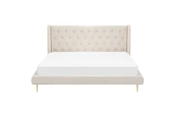 Bernie Sängram 180x200 cm - Beige/Guld - Products - Möbler - Säng - Sängram & sängstomme