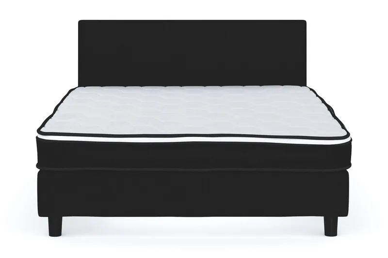 Billingen Komplett Sängpaket 120x200 cm - Svart - Products - Möbler - Säng - Kontinentalsäng