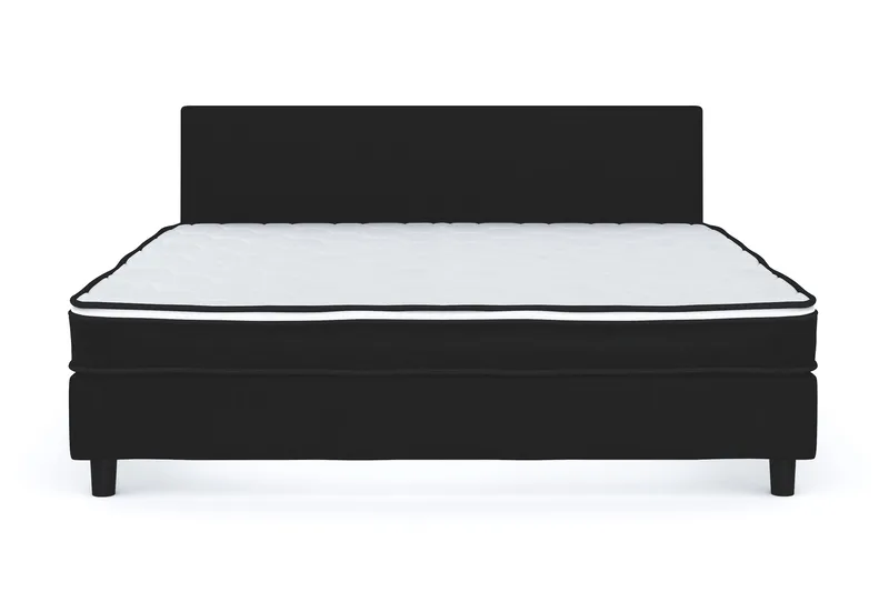Billingen Komplett Sängpaket 160x200 cm - Svart - Products - Möbler - S äng - Kontinentalsäng