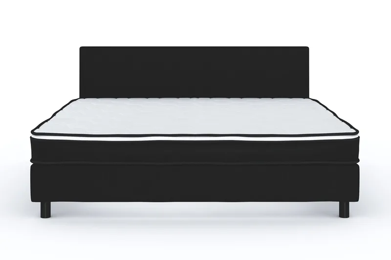 Billingen Komplett Sängpaket 160x200 cm - Svart - Products - Möbler - Säng - Kontinentalsäng
