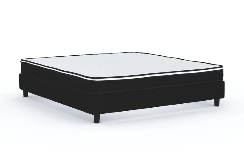 Billingen Kontinentalsäng 160x200 cm - Svart - Products - Möbler - Säng - Kontinentalsäng