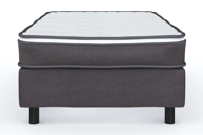 Billingen Kontinentalsäng 90x200 cm - Grå - Products - Möbler - Säng - Kontinentalsäng