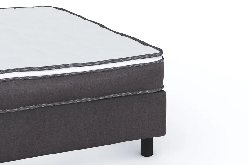 Billingen Kontinentalsäng 90x200 cm - Grå - Products - Möbler - Säng - Kontinentalsäng