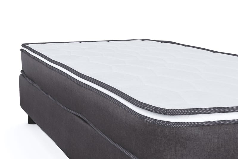 Billingen Kontinentalsäng 90x200 cm - Grå - Products - Möbler - Säng - Kontinentalsäng