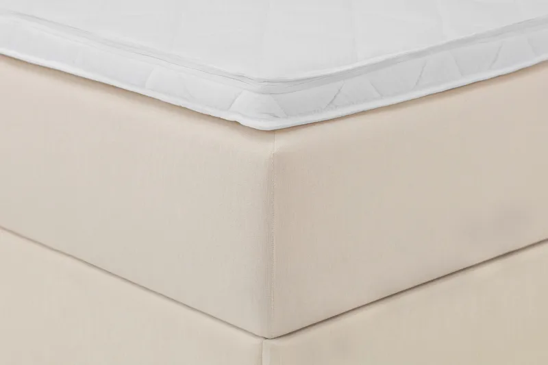 Boxy Box Bed 180x200 cm - Beige - Products - Möbler - Säng - Säng med förvaring