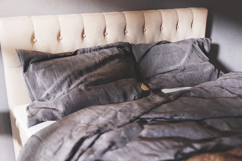 Boxy Box Bed Säng med Förvaring 120x200 cm - Beige - Products - Möbler - Säng - Säng med förvaring