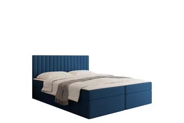 Calrosor Sängpaket Kontinentalsäng med Förvaring 140x200 cm - Blå - Products - Möbler - Säng - Komplett sängpaket