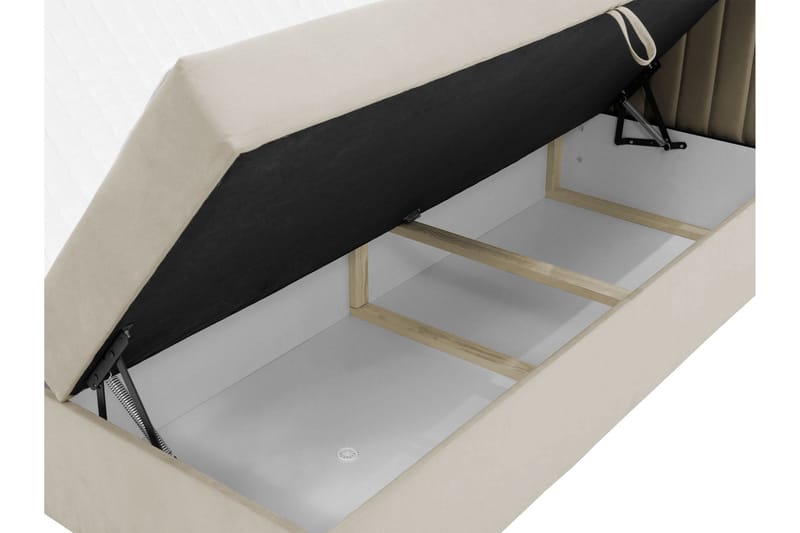 Calrosor Sängpaket Kontinentalsäng med Förvaring 160x200 cm - Grå - Products - Möbler - Säng - Komplett sängpaket