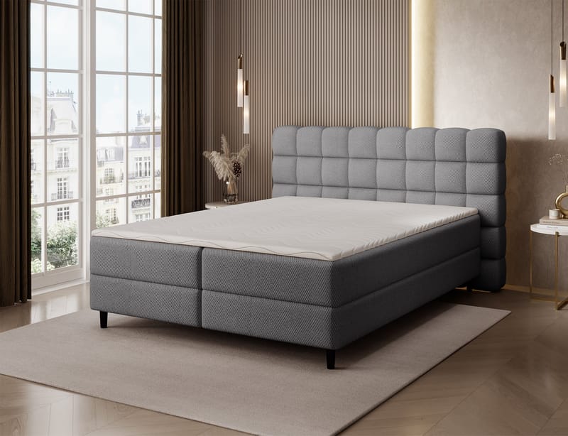 Camma Sängpaket Kontinentalsäng med förvaring 140x200 cm - Calmora 05 - Products - Möbler - Säng - Säng med förvaring