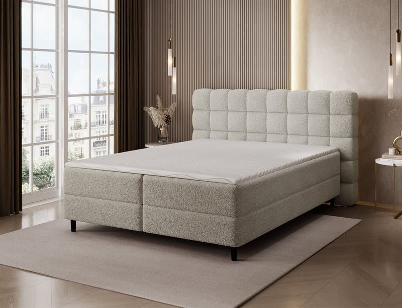 Camma Sängpaket Kontinentalsäng med förvaring 140x200 cm - Royal 20 - Products - Möbler - Säng - Säng med förvaring