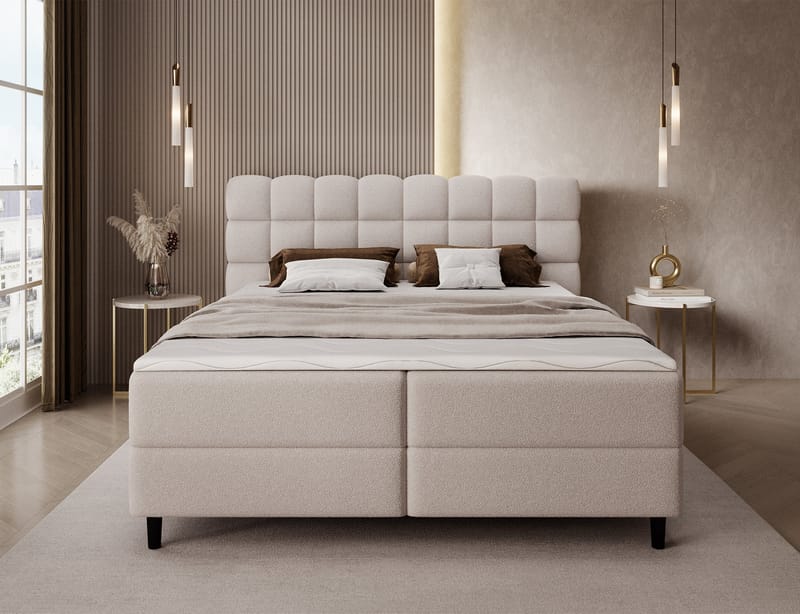 Camma Sängpaket Kontinentalsäng med förvaring 160x200 cm - Paolli 18 - Products - Möbler - Säng - Säng med förvaring
