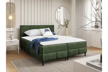 Celestine Förvaringssäng 120x200 cm - Grön - Products - Möbler - Säng - Komplett sängpaket