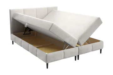 Celestine Förvaringssäng 140x200 cm - Svart - Products - Möbler - Säng - Komplett sängpaket