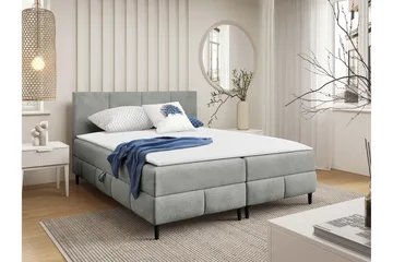 Celestine Förvaringssäng 180x200 cm - Grå - Products - Möbler - Säng - Komplett sängpaket