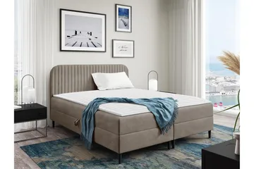 Celestine Förvaringssäng 180x200 cm - Grå - Products - Möbler - Säng - Komplett sängpaket