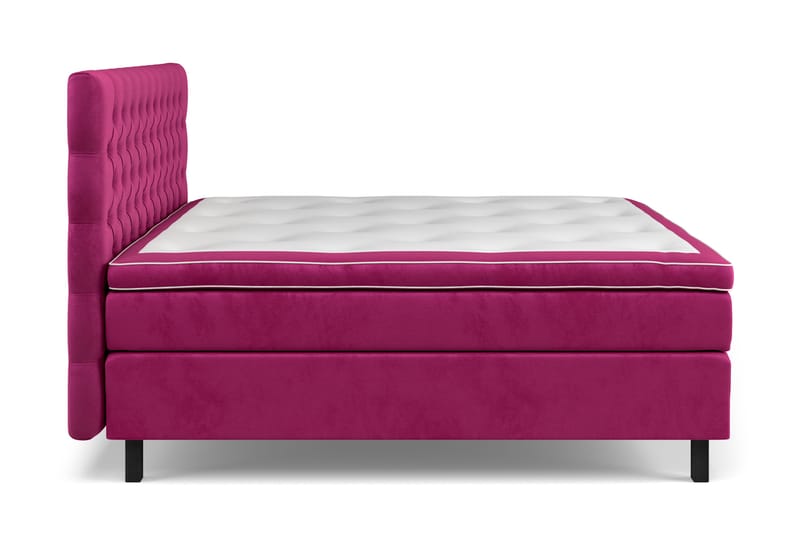 Celine Kontinentalsäng 180x200cm - Rosa/Sammet - Products - Möbler - Säng - Kontinentalsäng