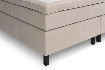 Celine Kontinentalsäng 210x210cm - Beige/Sammet - Products - Möbler - Säng - Kontinentalsäng
