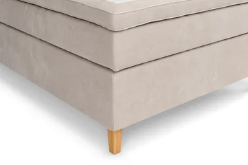 Celine Sängpaket 140x200cm - Beige/Sammet - Products - Möbler - Säng - Kontinentalsäng