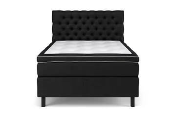 Celine Sängpaket 140x200cm - Svart/Sammet - Products - Möbler - Säng - Kontinentalsäng