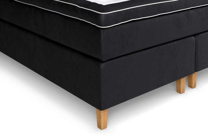Celine Sängpaket 180x200 cm - Svart/Sammet - Products - Möbler - Säng - Kontinentalsäng