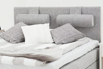 Charleston Kontinentalsäng 180x200 cm - Ljusgrå - Products - Möbler - Säng - Kontinentalsäng