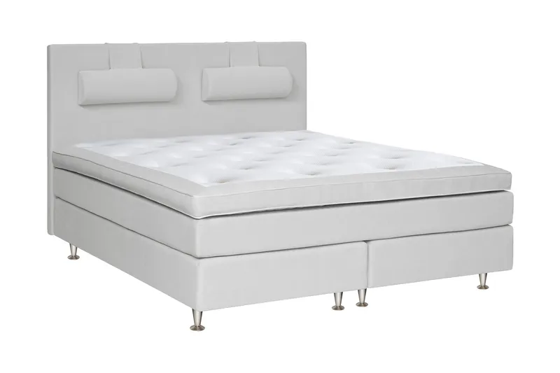 Charleston Kontinentalsäng 180x200 Fast Valbar - Ljusgrå - Products - Möbler - Säng - Kontinentalsäng