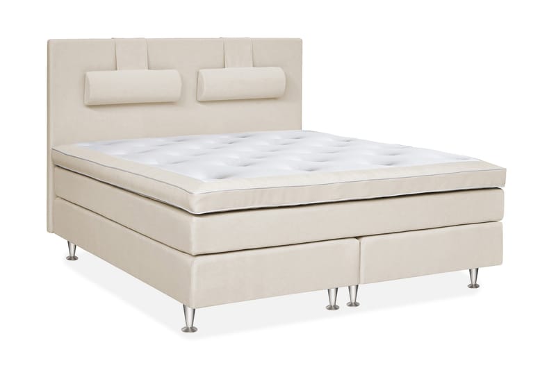 Charleston Kontinentalsäng 180x200 Fast Valbar Malaga - Malaga Beige - Products - Möbler - Säng - Kontinentalsäng