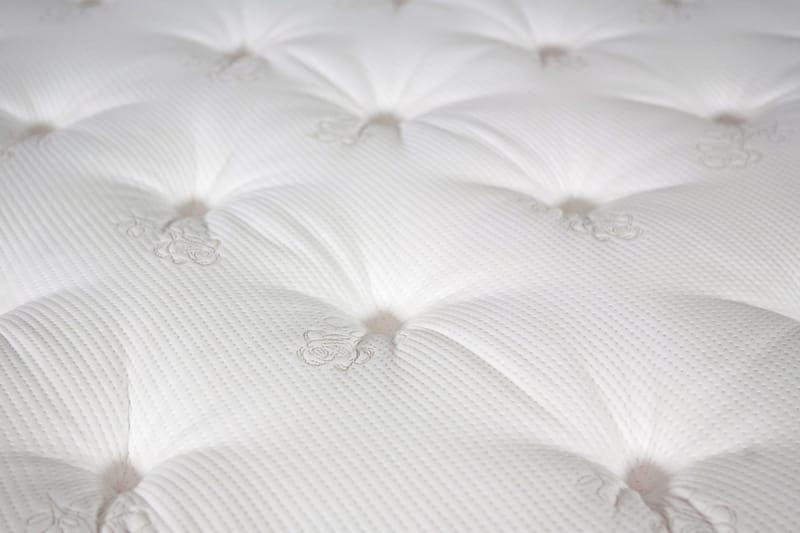 Charleston Kontinentalsäng 180x200 Fast Polyeterskum - Ljusgrå - Products - Möbler - Säng - Kontinentalsäng