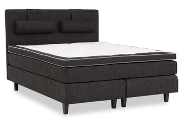 Charleston Kontinentalsäng 180x200 Fast Polyeterskum - Svart - Products - Möbler - Säng - Kontinentalsäng