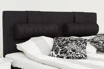 Charleston Kontinentalsäng 180x200 Fast Polyeterskum - Svart - Products - Möbler - Säng - Kontinentalsäng