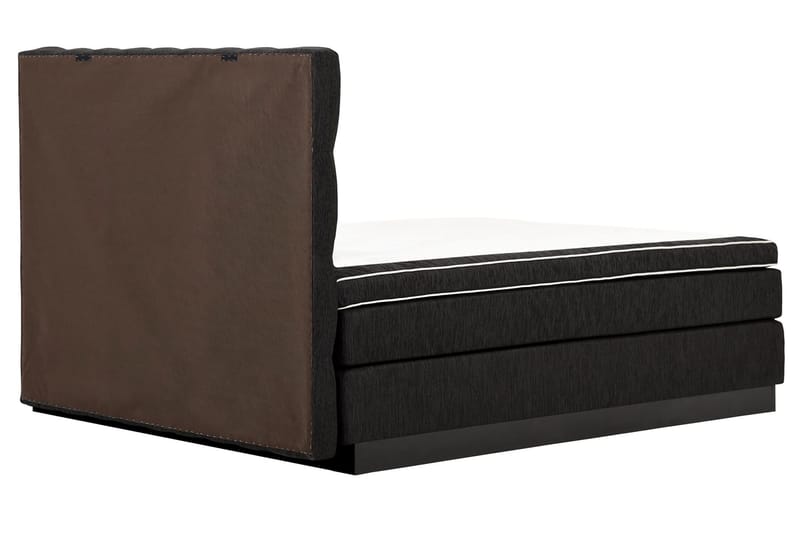Charleston Kontinentalsäng 180x200 Fast Polyeterskum - Svart - Products - Möbler - Säng - Kontinentalsäng