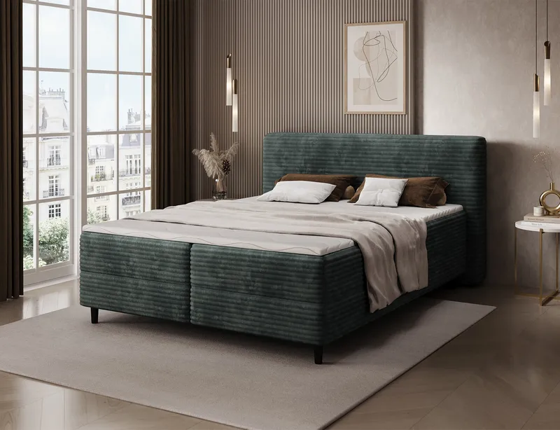 Cortiko Sängpaket Kontinentalsäng med förvaring 140x200 cm - Modullo 35 - Products - Möbler - Säng - Säng med förvaring
