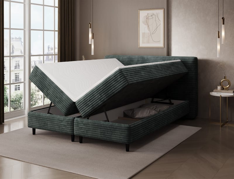 Cortiko Sängpaket Kontinentalsäng med förvaring 140x200 cm - Modullo 35 - Products - Möbler - Säng - Säng med förvaring