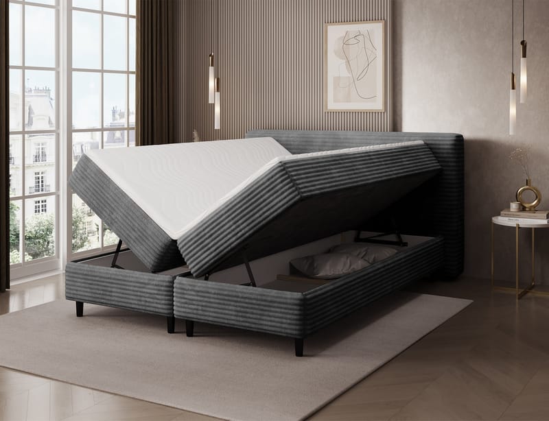 Cortiko Sängpaket Kontinentalsäng med förvaring 180x200 cm - Modullo 04 - Products - Möbler - Säng - Säng med förvaring