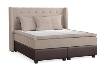 Cuba Kontinentalsäng 160x200 - (+Fler val) Beige/Brun - Products - Möbler - Säng - Kontinentalsäng