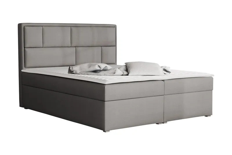 Deco Kontinentalsäng 180x215cm, Grå