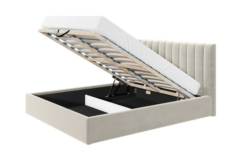 Derry Sängram 140x200 cm - Grön - Products - Möbler - Säng - Sängram & sängstomme