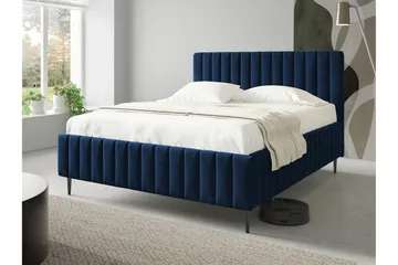 Desio Förvaringssäng 140x200 cm - Blå - Products - Möbler - Säng - Säng med förvaring