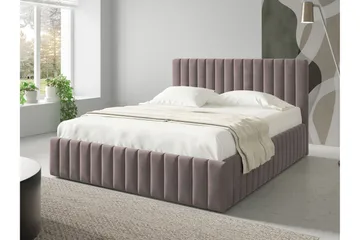 Desio Förvaringssäng 160x200 cm - Rosa - Products - Möbler - Säng - Säng med förvaring