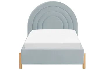 Diantha Sängram 90x200 cm - Blå/Ljust trä - Products - Möbler - Säng - Sängram & sängstomme