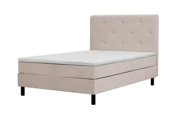 Dream Komplett Sängpaket 120x200 cm Assymetriska knappar - Beige - Products - Möbler - Säng - Kontinentalsäng