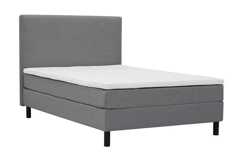 Dream Komplett Sängpaket 120x200 cm Slät Sänggavel - Grå - Products - Möbler - Säng - Enkelsäng