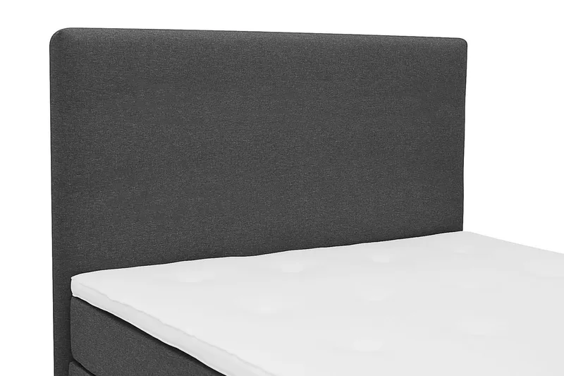 Dream Komplett Sängpaket 120x200 cm Slät Sänggavel - Mörkgrå - Products - Möbler - Säng - Kontinentalsäng